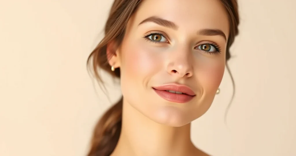 Ultraformer MPT dói? Quantas sessões são necessárias? Ultraformer MPT dói: mulher com pele firme e rejuvenescida representando o lifting facial