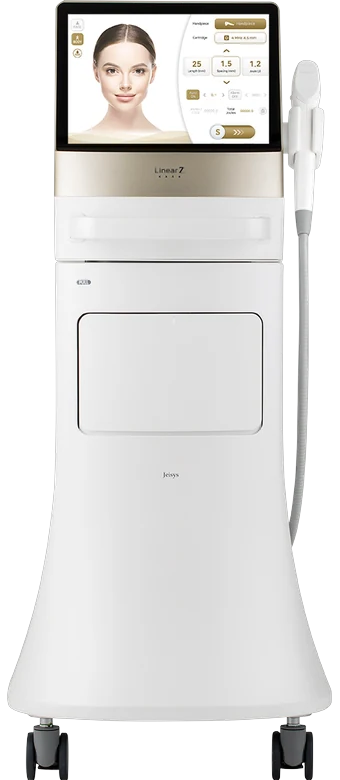 Equipamento LinearZ de ultrassom micro e macrofocado disponível na clínica em Goiânia
